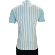 Stripes Aqua Blue T-shirt : Regular