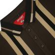 Stripes Brown T-shirt : Regular