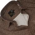 Print Brown Shirt : Party