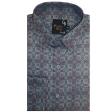 Print Gray Shirt : Party