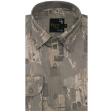 Print Gray Shirt : Party