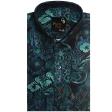 Print Green Shirt : Party