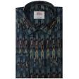 Print Blue Shirt : Ditto