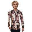 Print Peach Shirt : Ditto