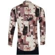 Print Peach Shirt : Ditto