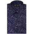 Print Blue Shirt : Ditto