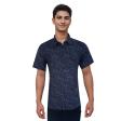 Print Blue Shirt : Ditto