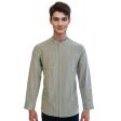 Plain Light Gray Shirt : Party