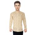 Print Cream Shirt : Party