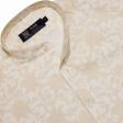 Print Cream Shirt : Party