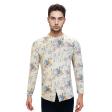 Print Purple Shirt : Party