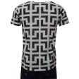 Print Gray T-shirt : Itutu (Slim Fit)