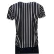 Print Black T-shirt : Itutu (Slim Fit)