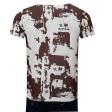 Print White T-shirt : Itutu (Slim Fit)