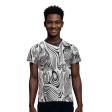 Print White T-shirt : Itutu (Slim Fit)