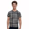 Print White T-shirt : Itutu (Slim Fit)