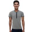 Combination Gray T-shirt : Itutu (Slim Fit)