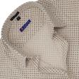 Print Brown Shirt : Slim