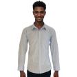 Print Gray Shirt : Slim