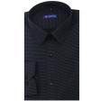 Print Navy Blue Shirt : Slim