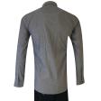 Print Gray Shirt : Slim