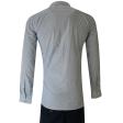 Print Light Blue Shirt : Slim