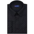 Print Navy Blue Shirt : Slim