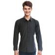 Print Navy Blue Shirt : Slim