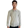 Print Blue Shirt : Slim