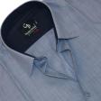 Self Design Blue Shirt : Business