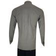Self Design Light Gray Shirt : Business
