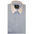 Plain Blue Shirt : Business