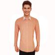 Plain Peach Shirt : Business