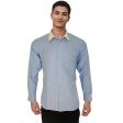 Plain Blue Shirt : Business
