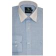 Plain Blue Shirt : Business