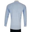 Plain Blue Shirt : Business