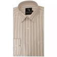 Stripes Brown Shirt : Business