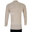 Stripes Light Green Shirt : Business