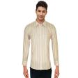 Stripes Peach Shirt : Business