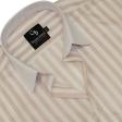 Stripes Peach Shirt : Business