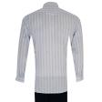 Stripes Blue Shirt : Business