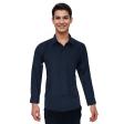 Stripes Dark Blue Shirt : Business
