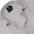 Stripes Blue Shirt : Business