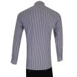 Stripes Dark Blue Shirt : Business