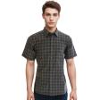 Checks Light Gray Shirt : Business