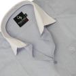 Self Design Dark Gray Shirt : Business