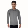 Self Design Dark Blue Shirt : Business