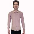 Self Design Purple Shirt : Business