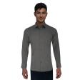 Plain Dark Gray Shirt : Business