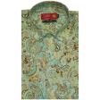 Print Green Shirt : Ditto